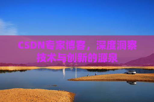 CSDN专家博客，深度洞察技术与创新的源泉